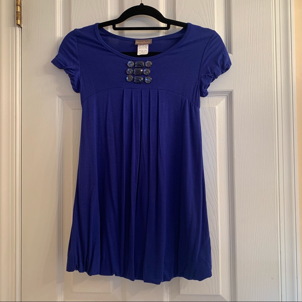 Hannah Banana bubble hem dress.